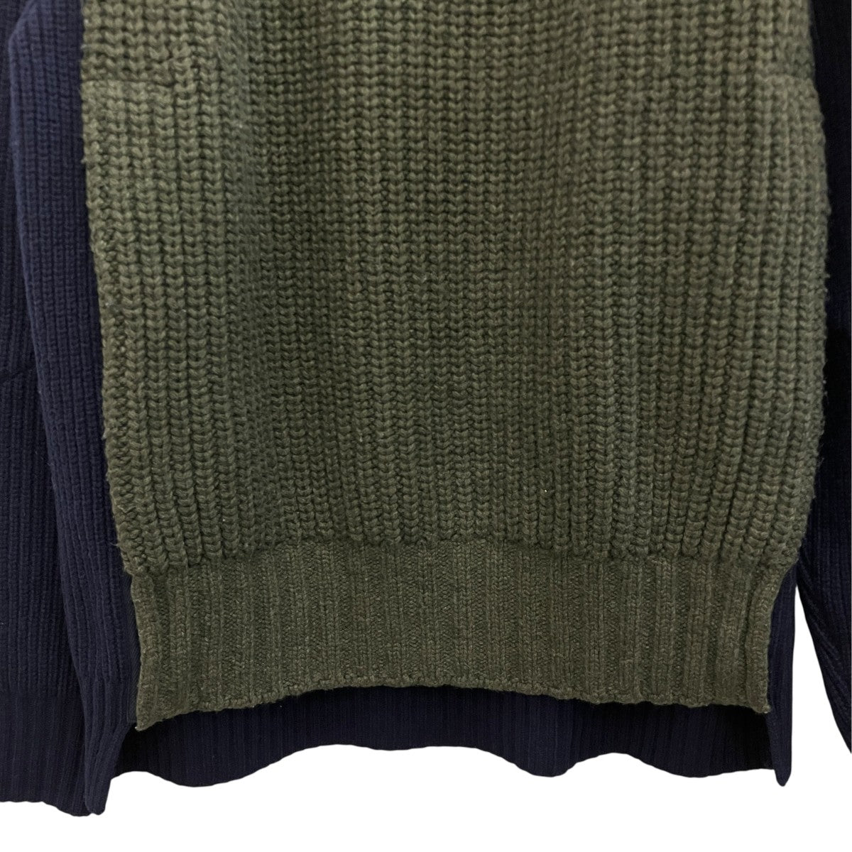 【WOOL KNIT PULLOVER】ウールニットプルオーバー21-02663M