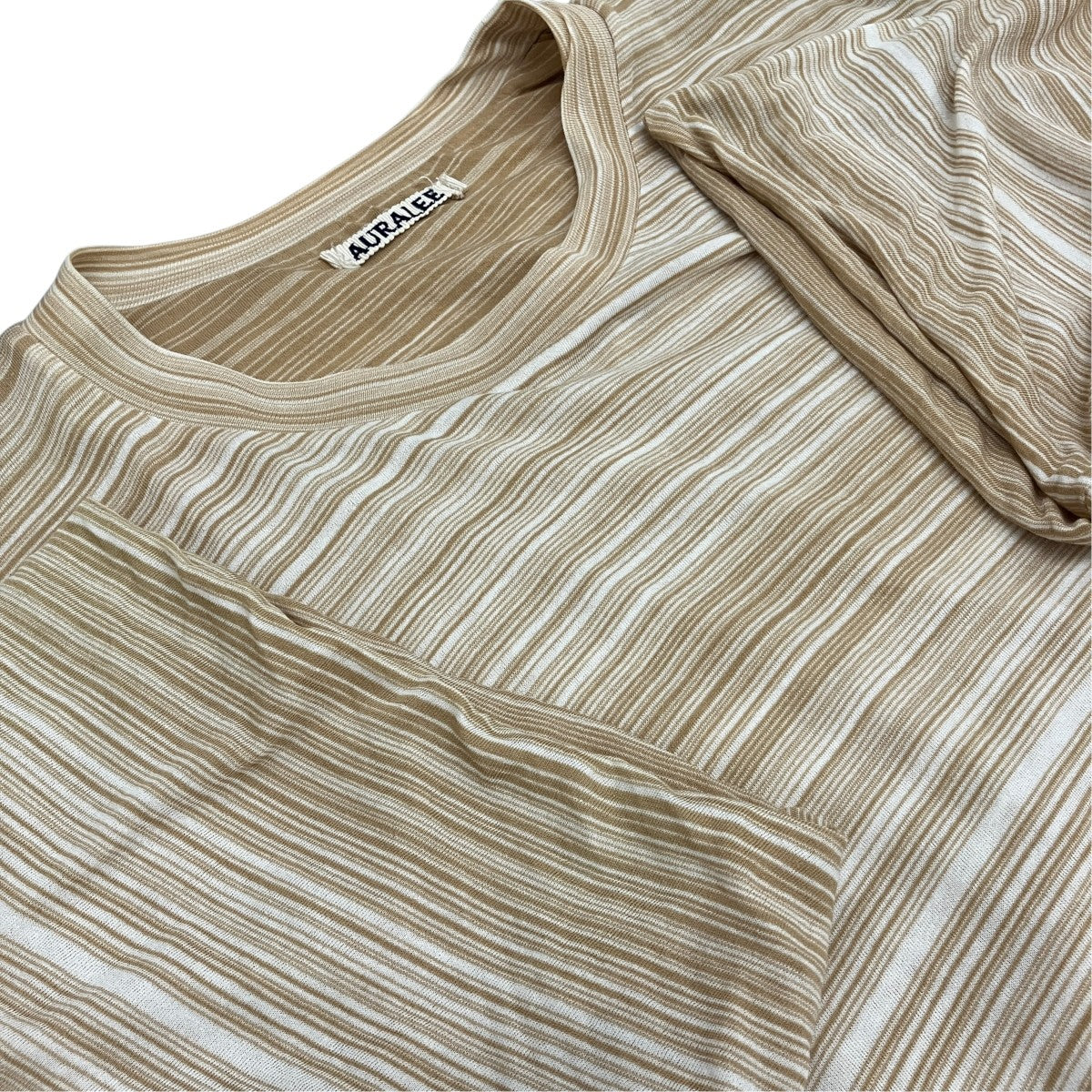 【HARD TWIST BORDER DOUBLE CLOTH TEE】ボーダーTシャツA20ST01KB