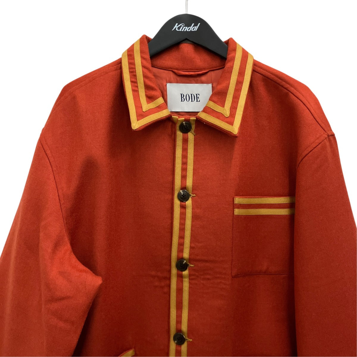 【SOCIETY CLUB WOOL BLOUSON JACKET】シャツジャケット