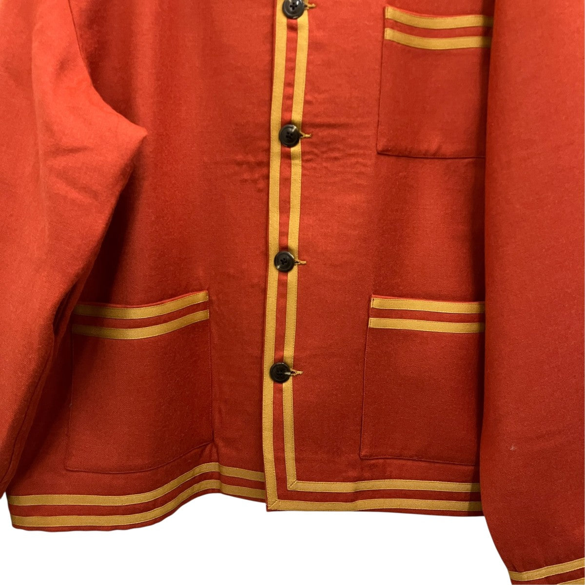 【SOCIETY CLUB WOOL BLOUSON JACKET】シャツジャケット