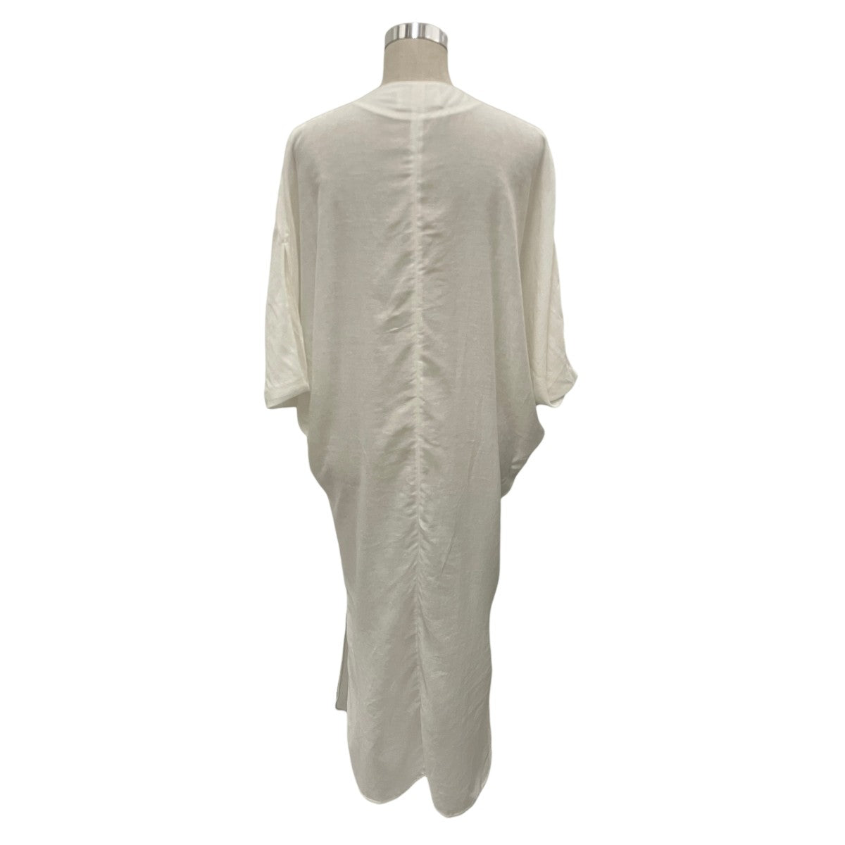 25SS【Botanical Motif Sheer Deep V-Neck Dress】シャツワンピースMM25SS-DR045
