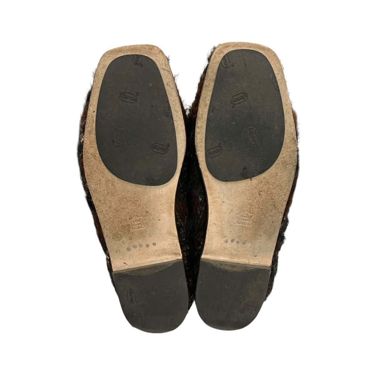 Hender Scheme スクエアトゥスリッポン 古着・中古-6枚目のアイテム画像