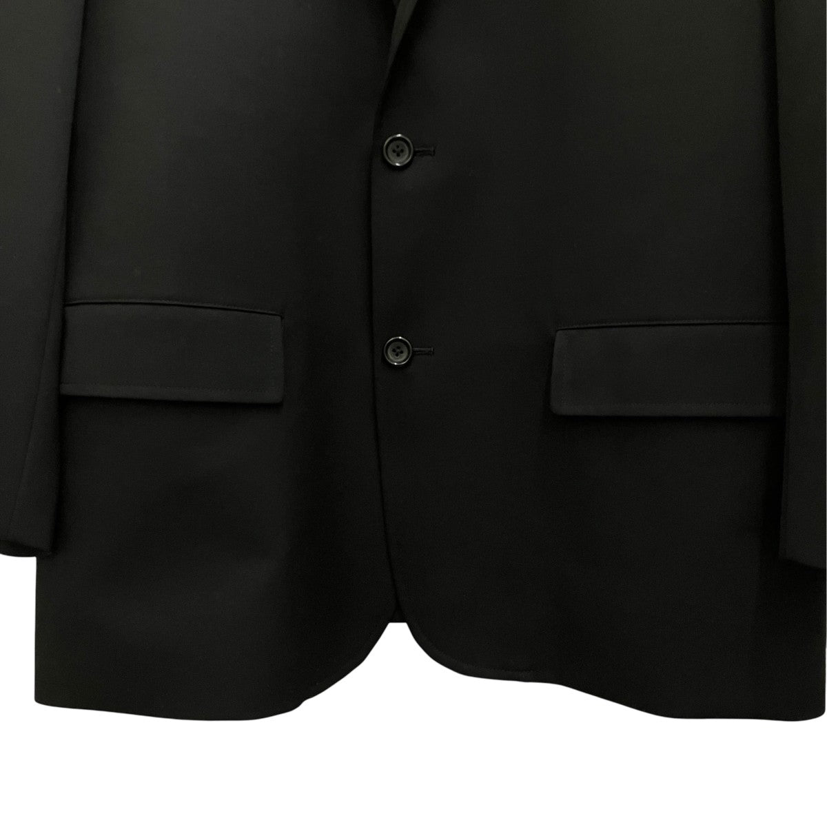 24SS【SCALE OFF WOOL JACKET】テーラードジャケットGM241-20168B