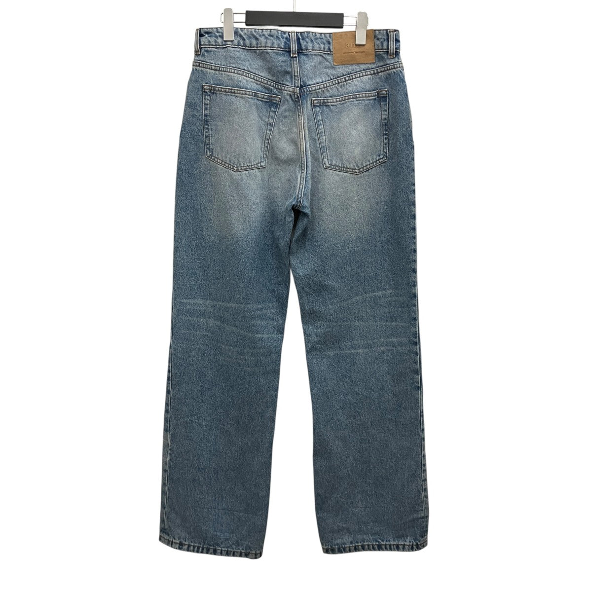 AMI PARIS ウォッシュドデニム ラージフィットデニムパンツHTR450 古着・中古-2枚目のアイテム画像