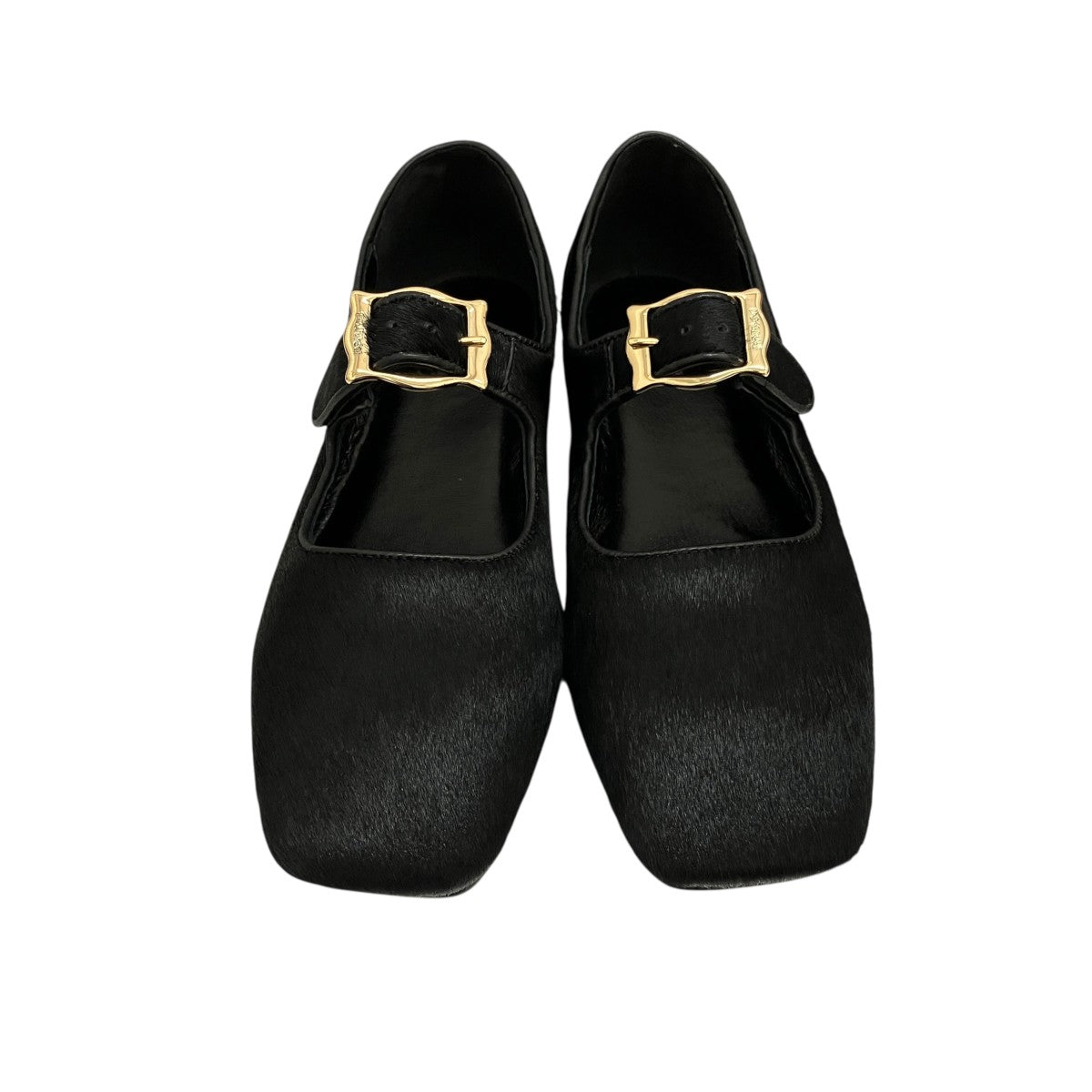 FETICO 【FRAMED BUCKLE HORSEHAIR FLATS】ホースヘアーパンプスFTC264-3002 古着・中古-2枚目のアイテム画像