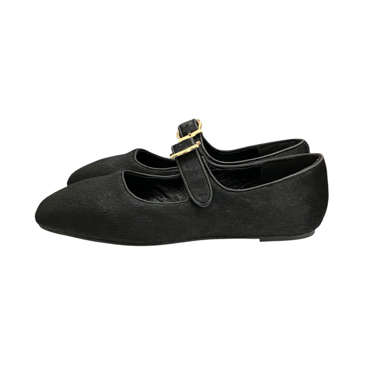 FETICO 【FRAMED BUCKLE HORSEHAIR FLATS】ホースヘアーパンプスFTC264-3002 古着・中古-4枚目のアイテム画像