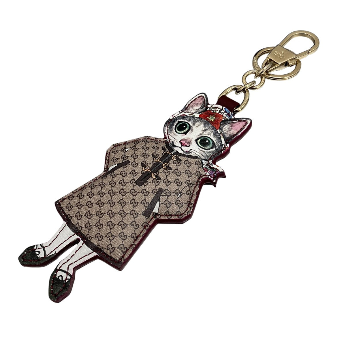 GUCCI ヒグチユウコキャットチャーム 古着・中古-1枚目のアイテム画像