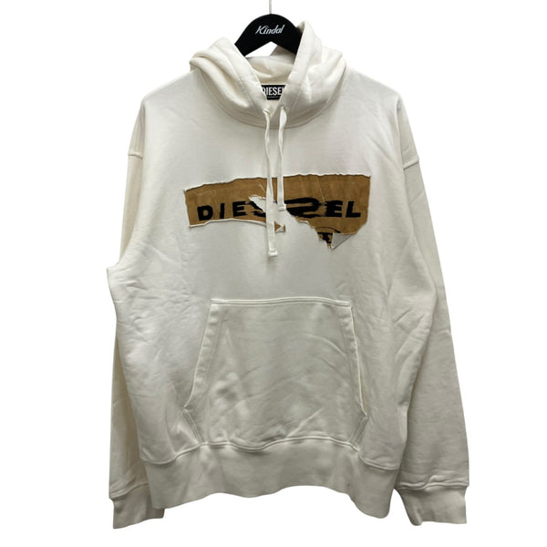新品未使用品 DIESEL トラックジャケット Dロゴ M 現行 DIESEL(ディーゼル) 【S-MACS-HOOD-PDFF】ロゴフーディーA08528 A08528