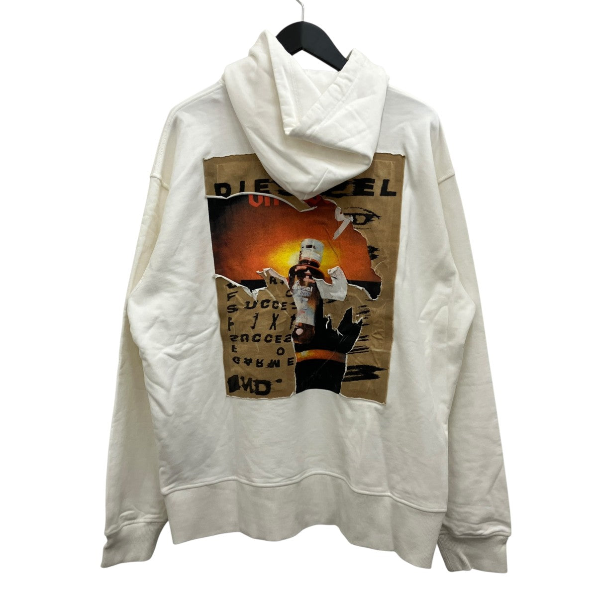 【S-MACS-HOOD-PDFF】ロゴフーディーA08528