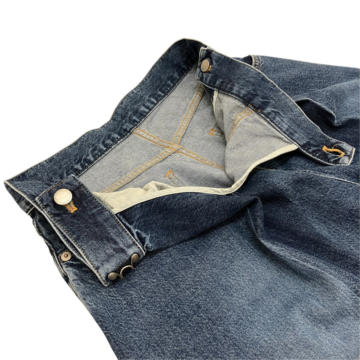 【WASHED DENIM WIDE PANTS】デニムパンツJLSW-02-S