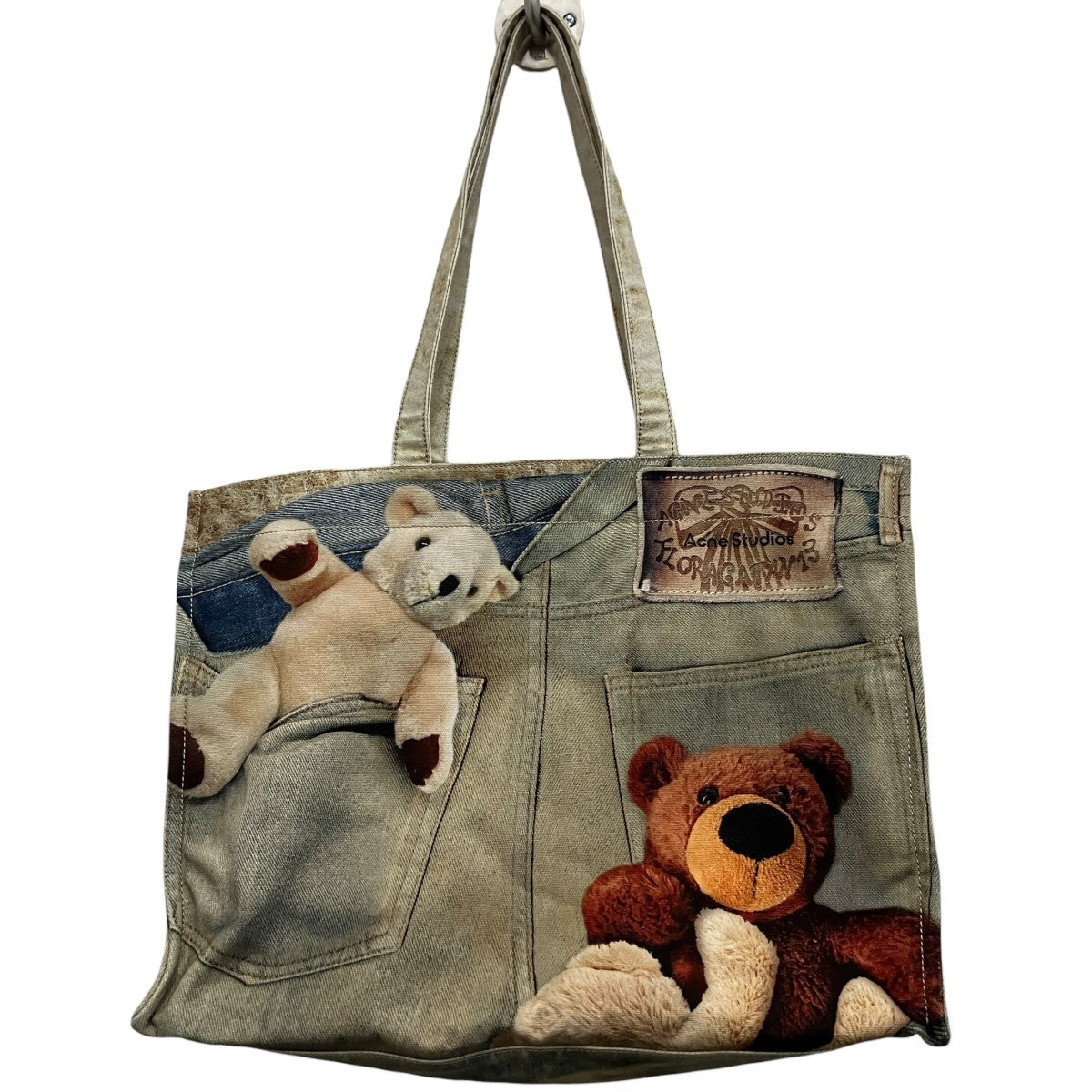 【 Teddy Shopper Tote】テディショッパートートバッグAC-UX-BAGS000042