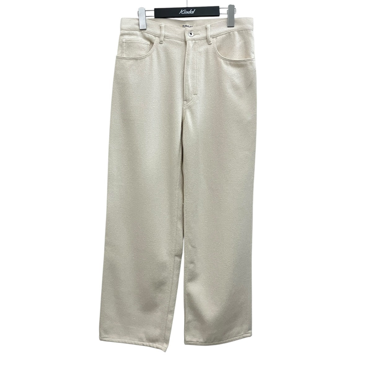 26AW【SILK NEP DENIM 5P WIDE PANTS】パンツA26AP01SD