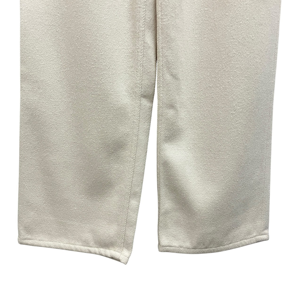 26AW【SILK NEP DENIM 5P WIDE PANTS】パンツA26AP01SD