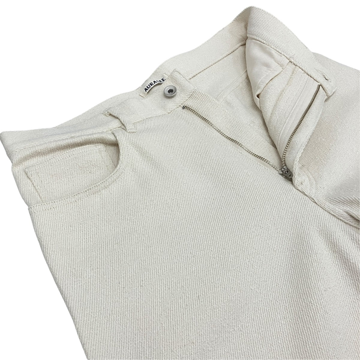 26AW【SILK NEP DENIM 5P WIDE PANTS】パンツA26AP01SD