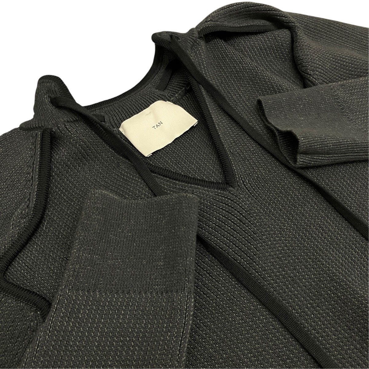【OPEN SLEEVE V NECK KNIT TOP】VネックニットTN25FW006