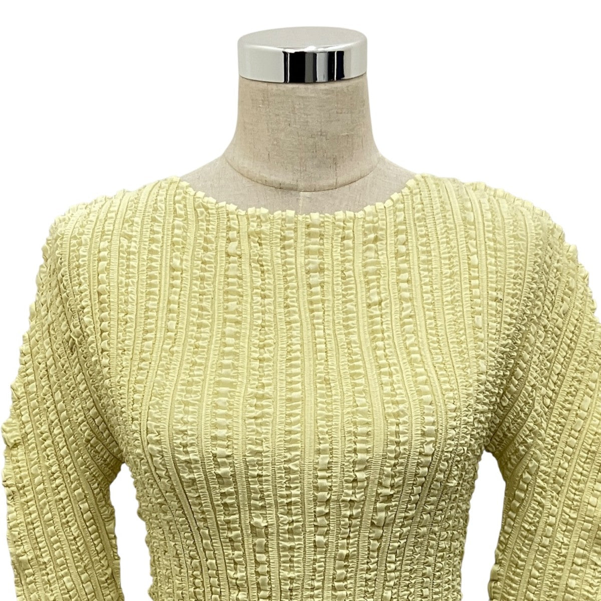 ISSEY MIYAKE プリーツ加工 長袖カットソーIM51FJ606 古着・中古-3枚目のアイテム画像