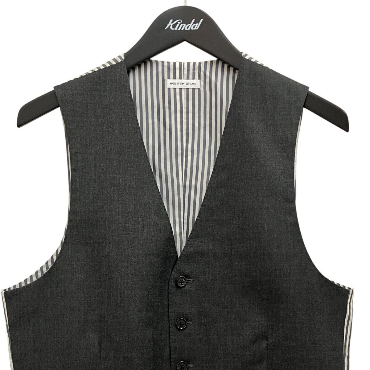 Thom Browne ツイル 5ボタン ベストMVC001A00626025 古着・中古-3枚目のアイテム画像