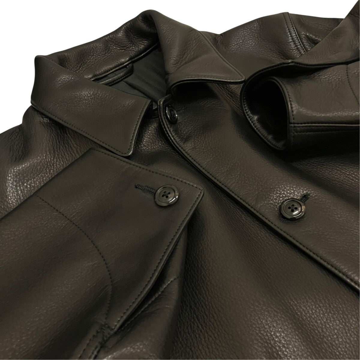 25AW【STEER LEATHER COVERALL】レザーカバーオールBHS25F002-BS