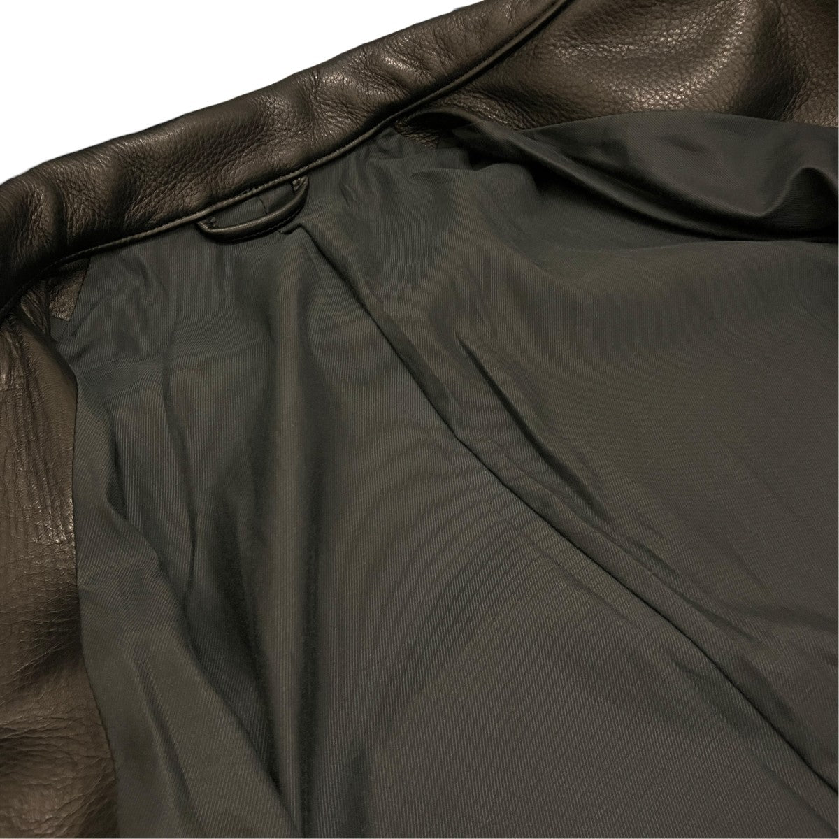 25AW【STEER LEATHER COVERALL】レザーカバーオールBHS25F002-BS