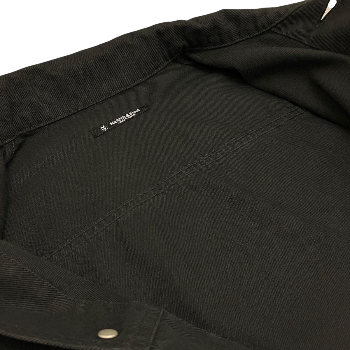 MAATEE＆SONS 26AW【TRACKER JACKET COTTON VINTAGE】トラッカージャケットMT6303-0908 古着・中古-6枚目のアイテム画像