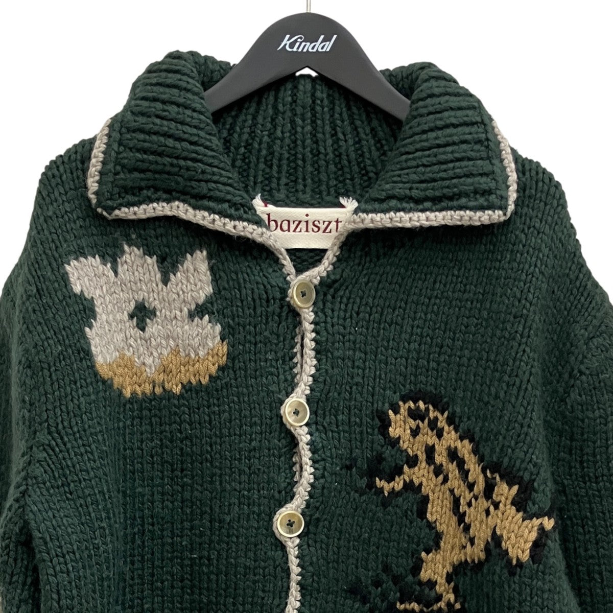 baziszt 【BAYOU CARDIGAN】カーディガンKC-05 古着・中古-3枚目のアイテム画像