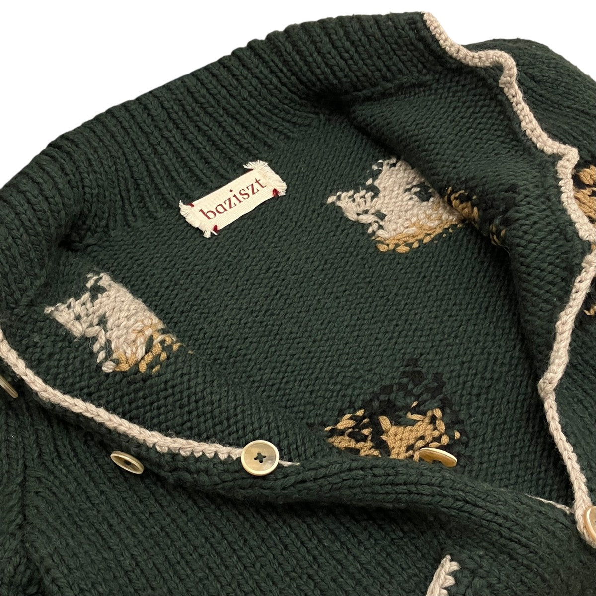 baziszt 【BAYOU CARDIGAN】カーディガンKC-05 古着・中古-6枚目のアイテム画像
