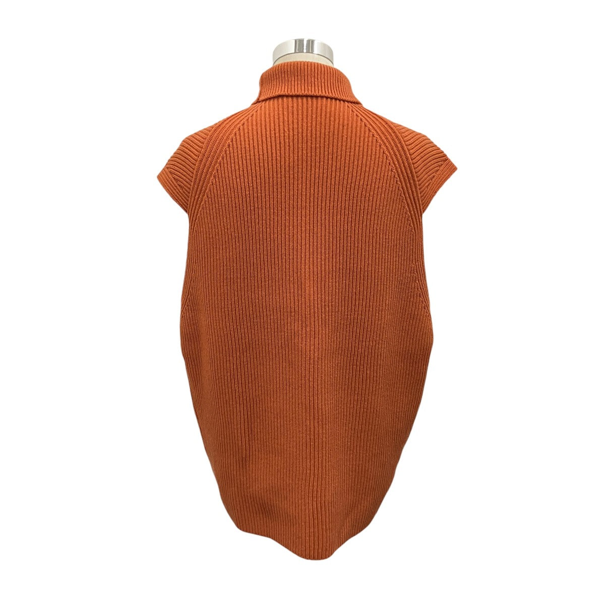 【SUPER FINE WOOL RIB KNIT TURTLE NECK VEST】ニットベストA21AV05RK