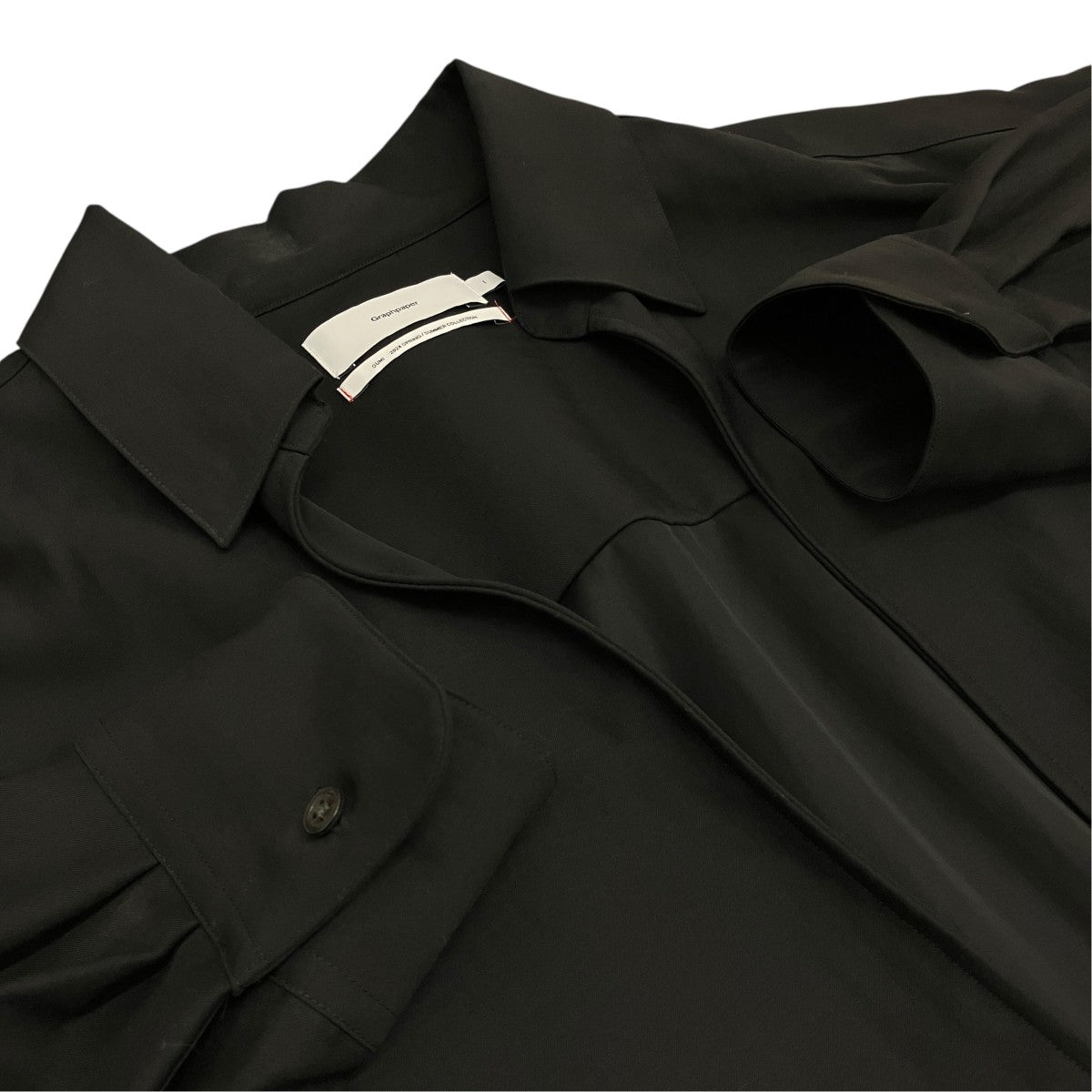 【WOOL CUPRO SKIPPER SHIRT】ウールスキッパーシャツGU241-50075