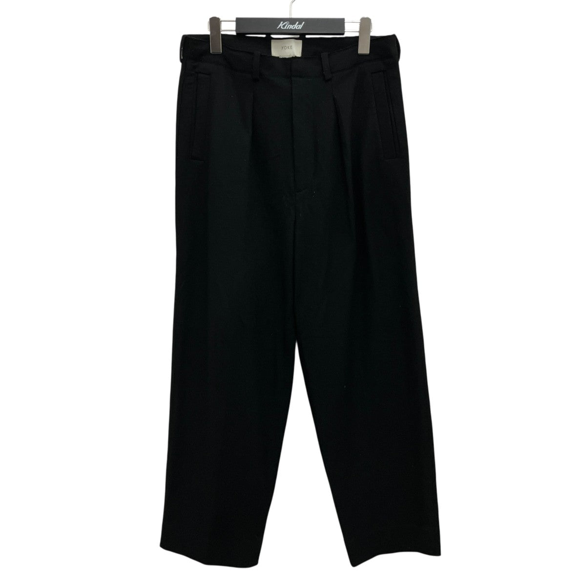 【CUT-OFF 1TUCK WIDE TROUSERS】ワイドパンツYK19AW0053P