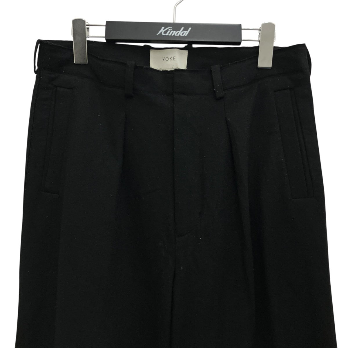 【CUT-OFF 1TUCK WIDE TROUSERS】ワイドパンツYK19AW0053P