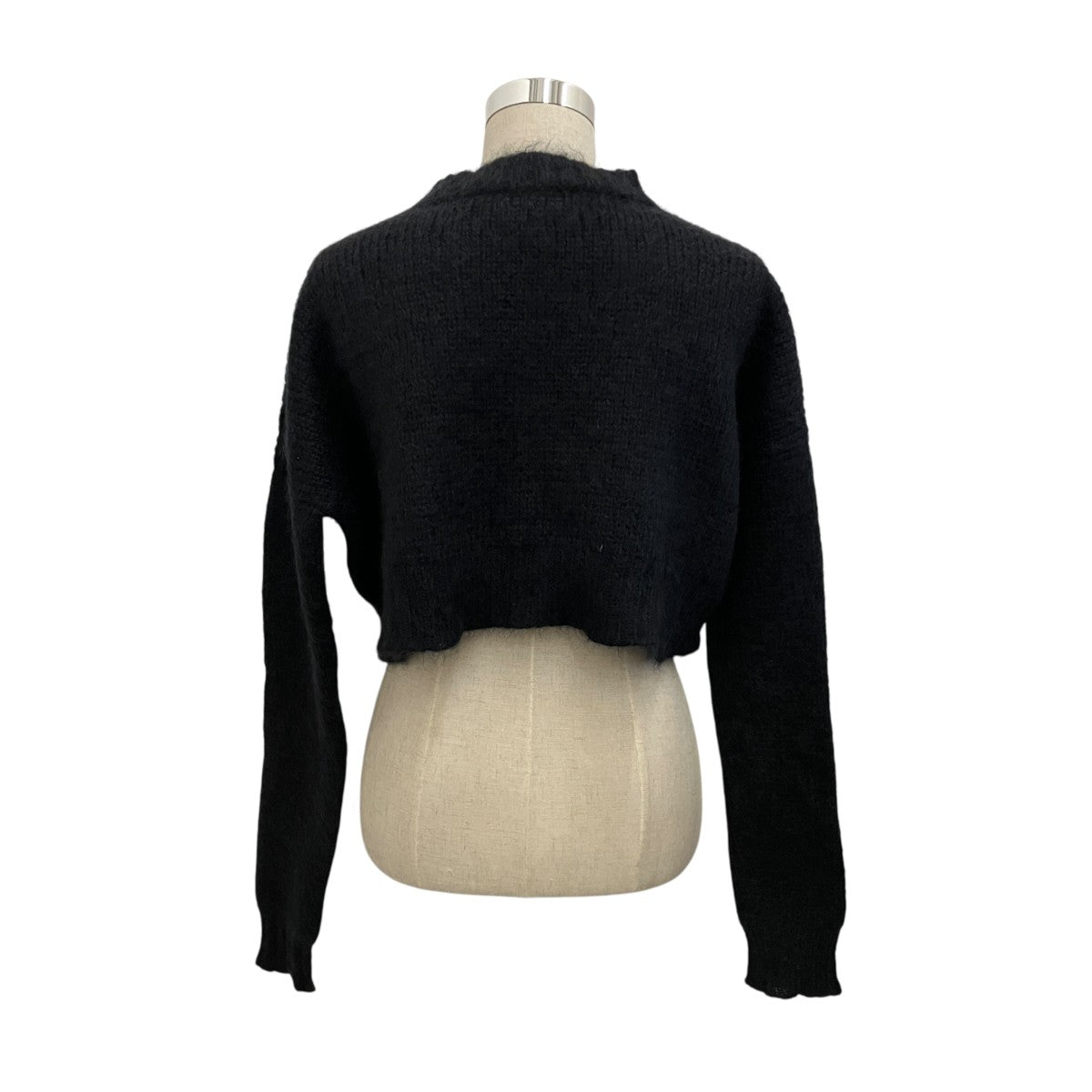 DOLCE ＆ GABBANA クロップドウールニットFC101K/F17DZ CA00985 古着・中古-2枚目のアイテム画像