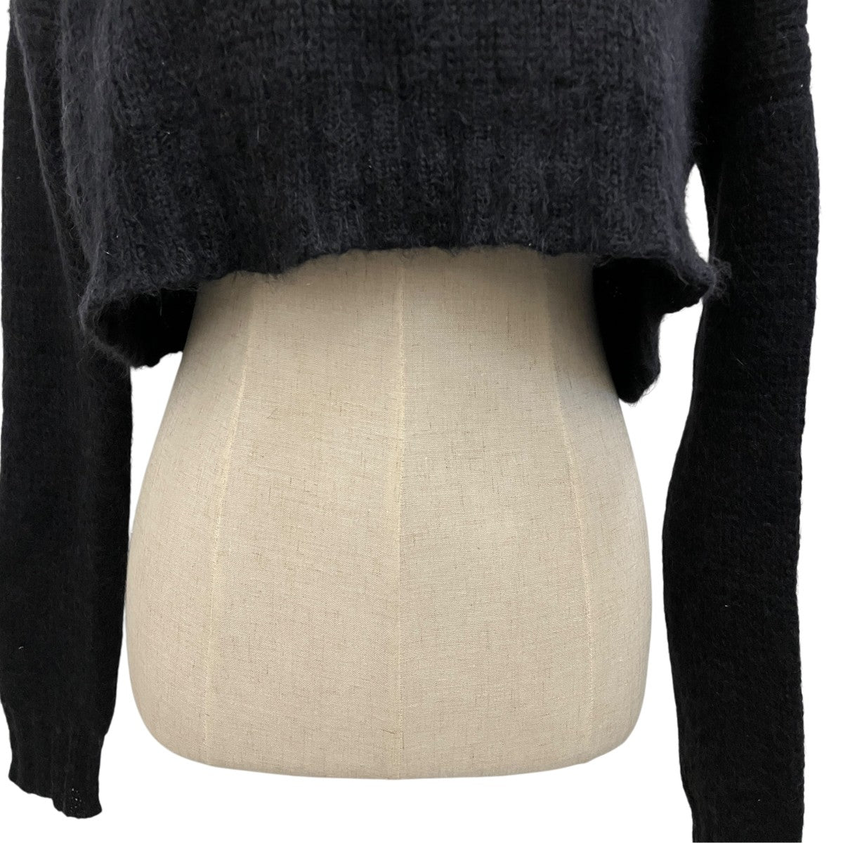 DOLCE ＆ GABBANA クロップドウールニットFC101K/F17DZ CA00985 古着・中古-4枚目のアイテム画像