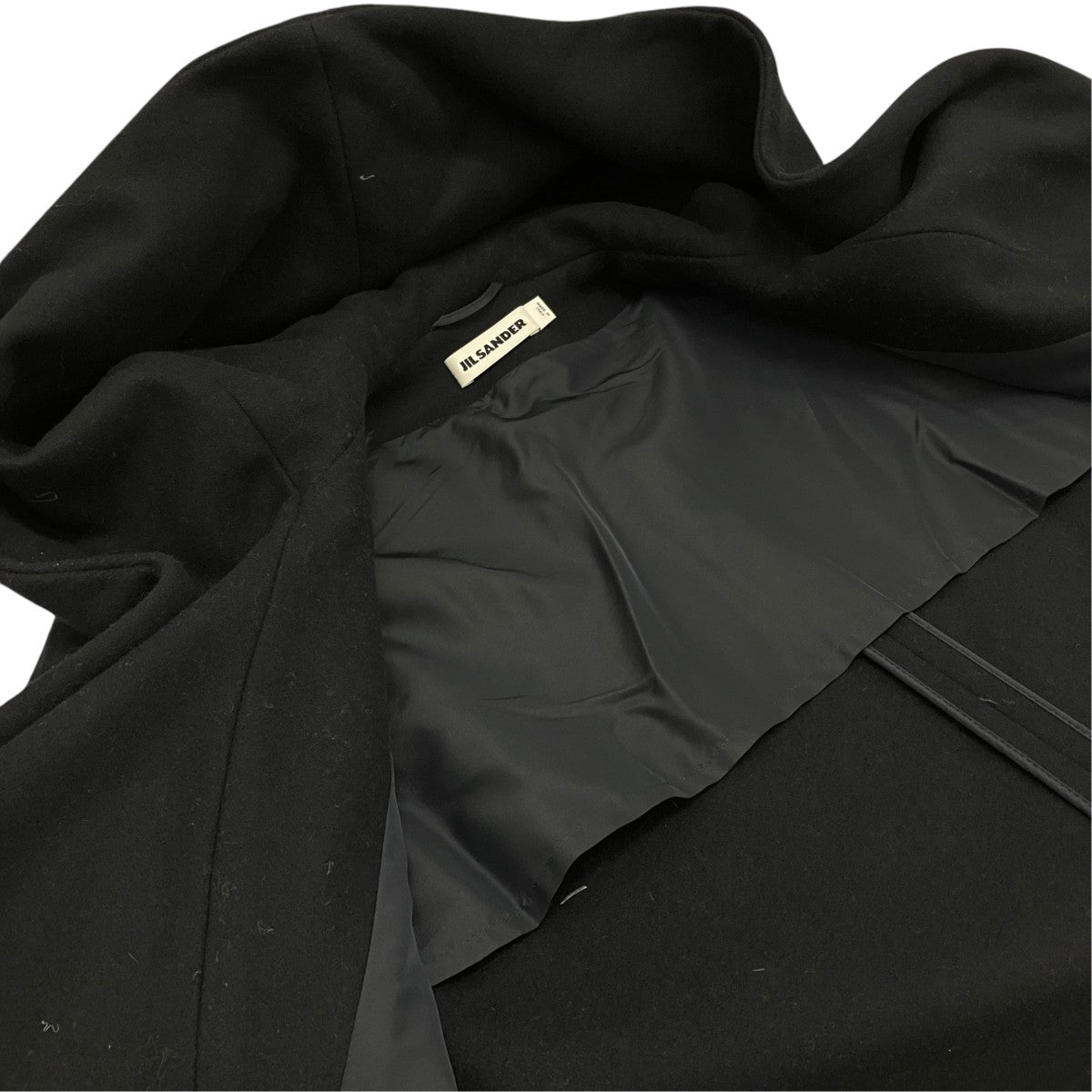 JIL SANDER フーデットウールコートJSPI434924 古着・中古-6枚目のアイテム画像