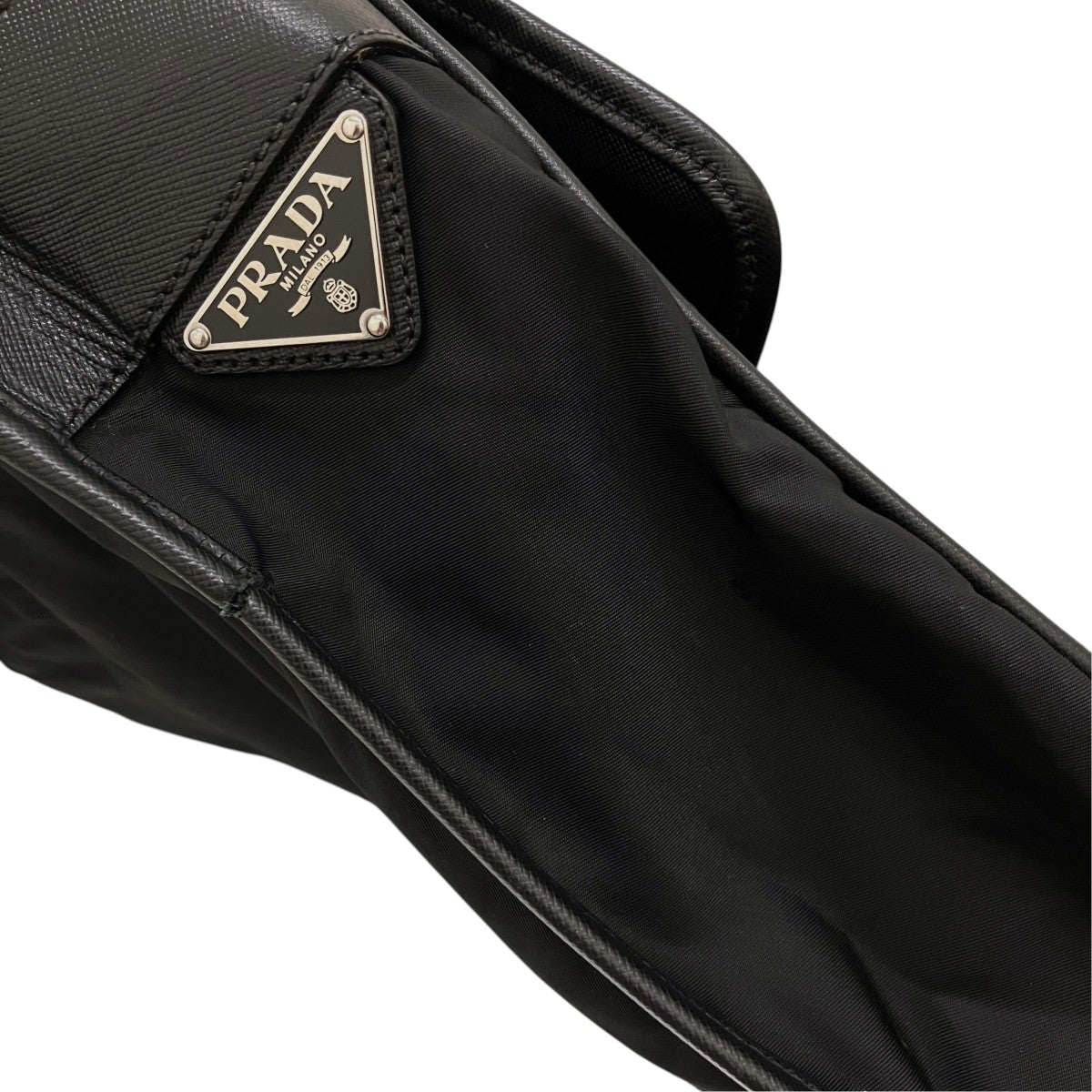 PRADA 三角プレートナイロンショルダーバッグ 古着・中古-7枚目のアイテム画像