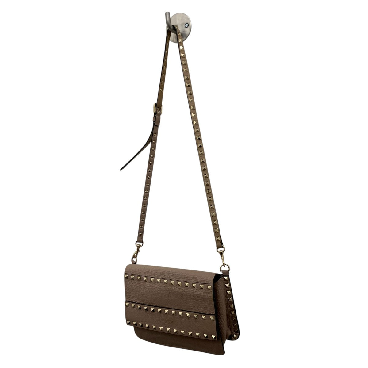 VALENTINO GARAVANI スタッズショルダーバッグ 古着・中古-1枚目のアイテム画像