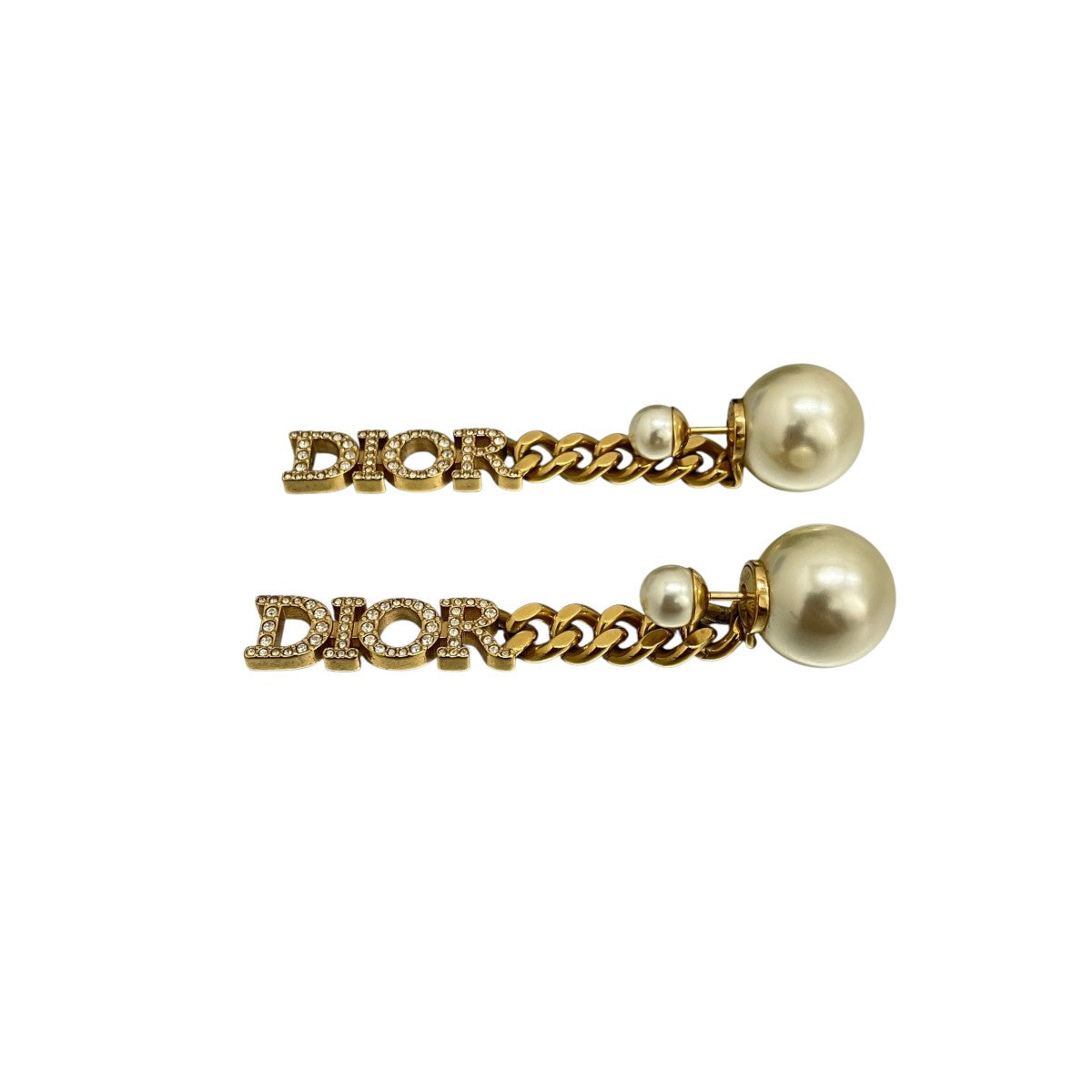 Christian Dior TRIBALSチェーンピアス 古着・中古-5枚目のアイテム画像