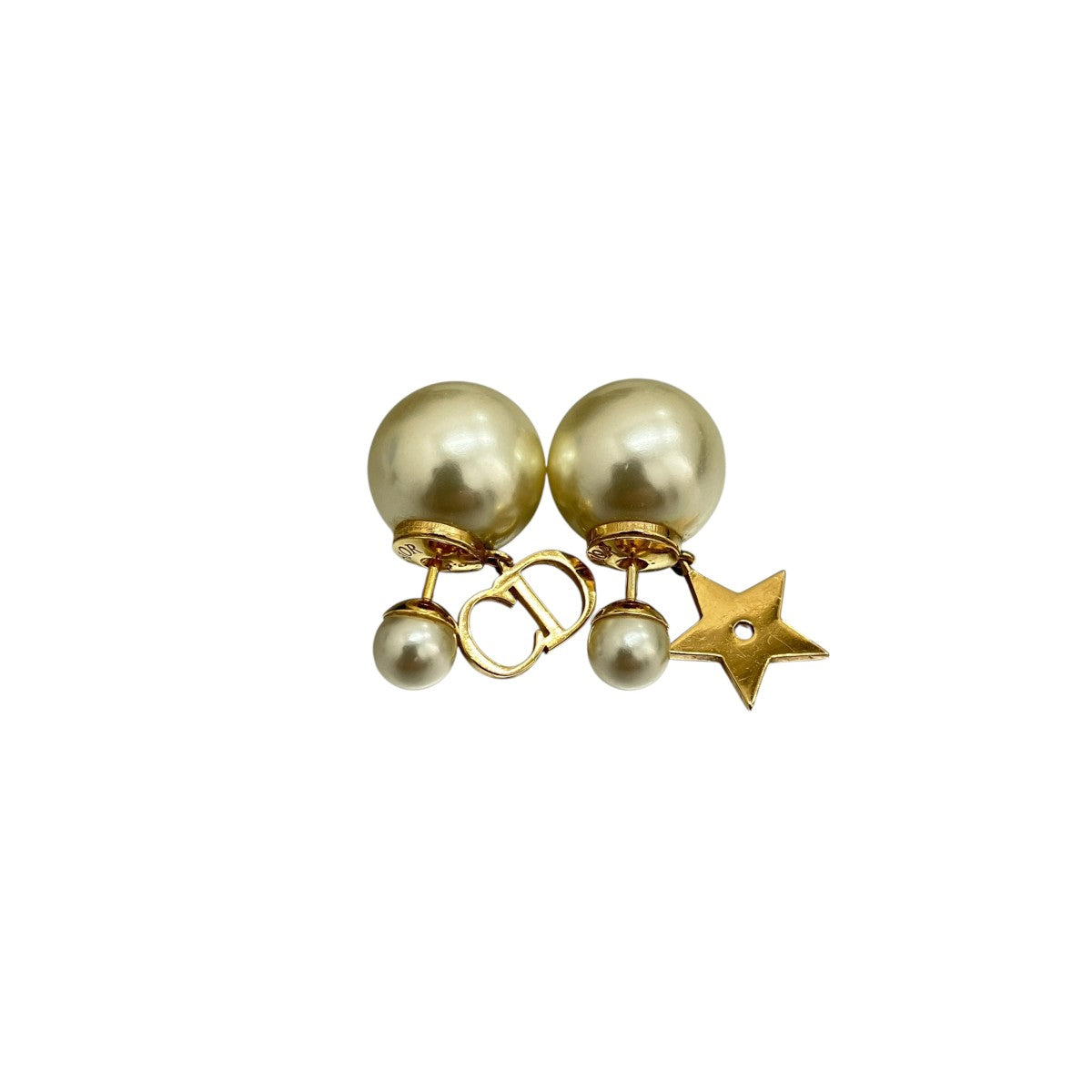 Christian Dior アシンメトリートライバルピアス 古着・中古-2枚目のアイテム画像
