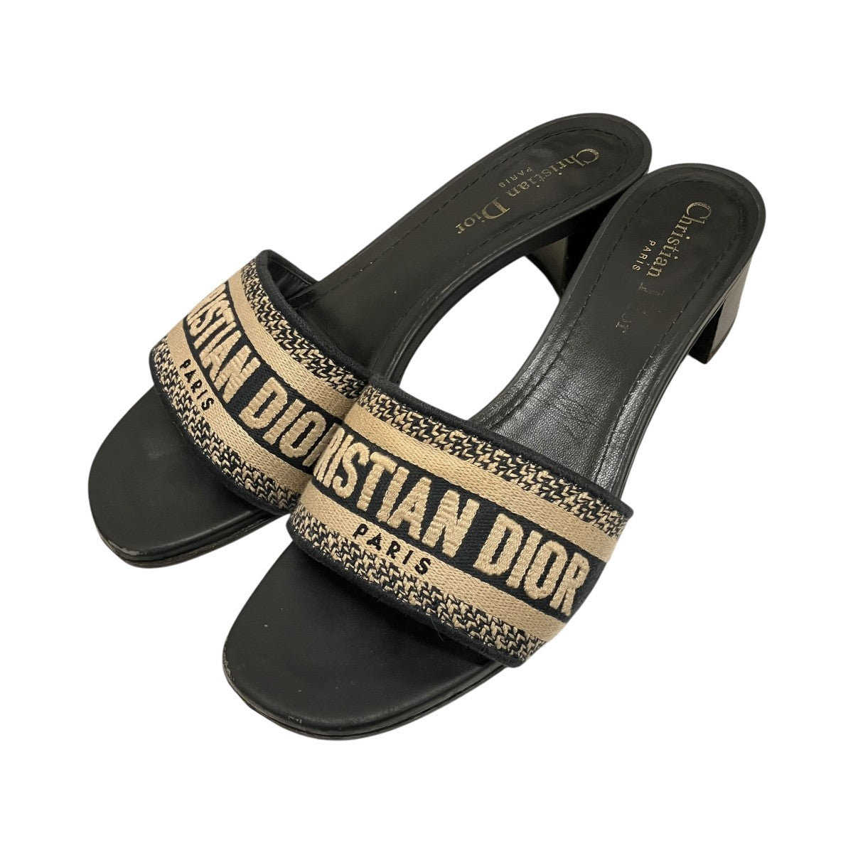 Christian Dior Dwayロゴサンダル 古着・中古-1枚目のアイテム画像