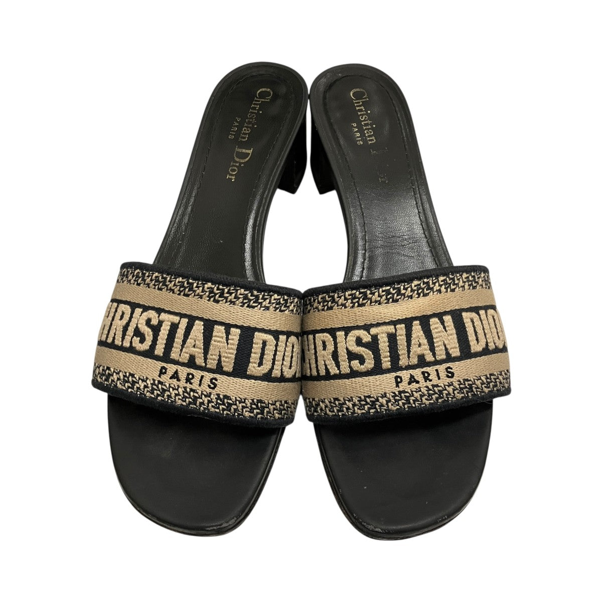 Christian Dior Dwayロゴサンダル 古着・中古-2枚目のアイテム画像