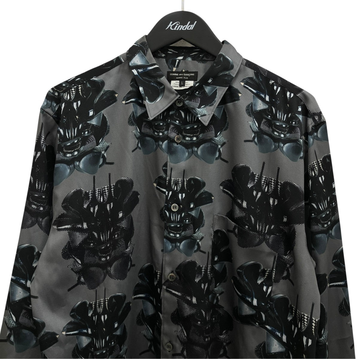 COMME des GARCONS HOMME PLUS 総柄シャツPH-B025 古着・中古-3枚目のアイテム画像