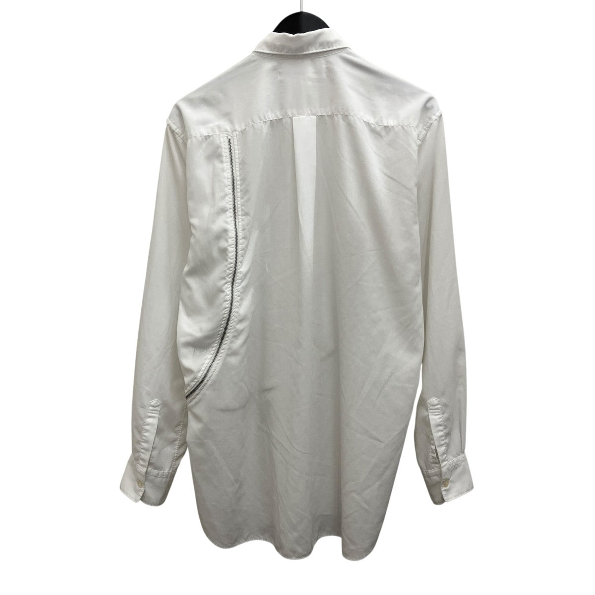 COMME des GARCONS SHIRT 26SSアシンメトリージップ シャツFQ-B505 古着・中古-2枚目のアイテム画像