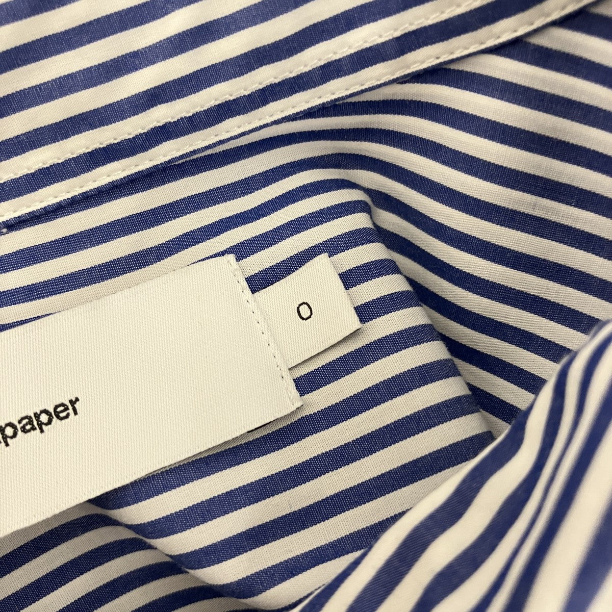 Graphpaper 【OVERSIZED REGULAR COLLARSHIRT】ストライプシャツGM233-50001STB 古着・中古-5枚目のアイテム画像