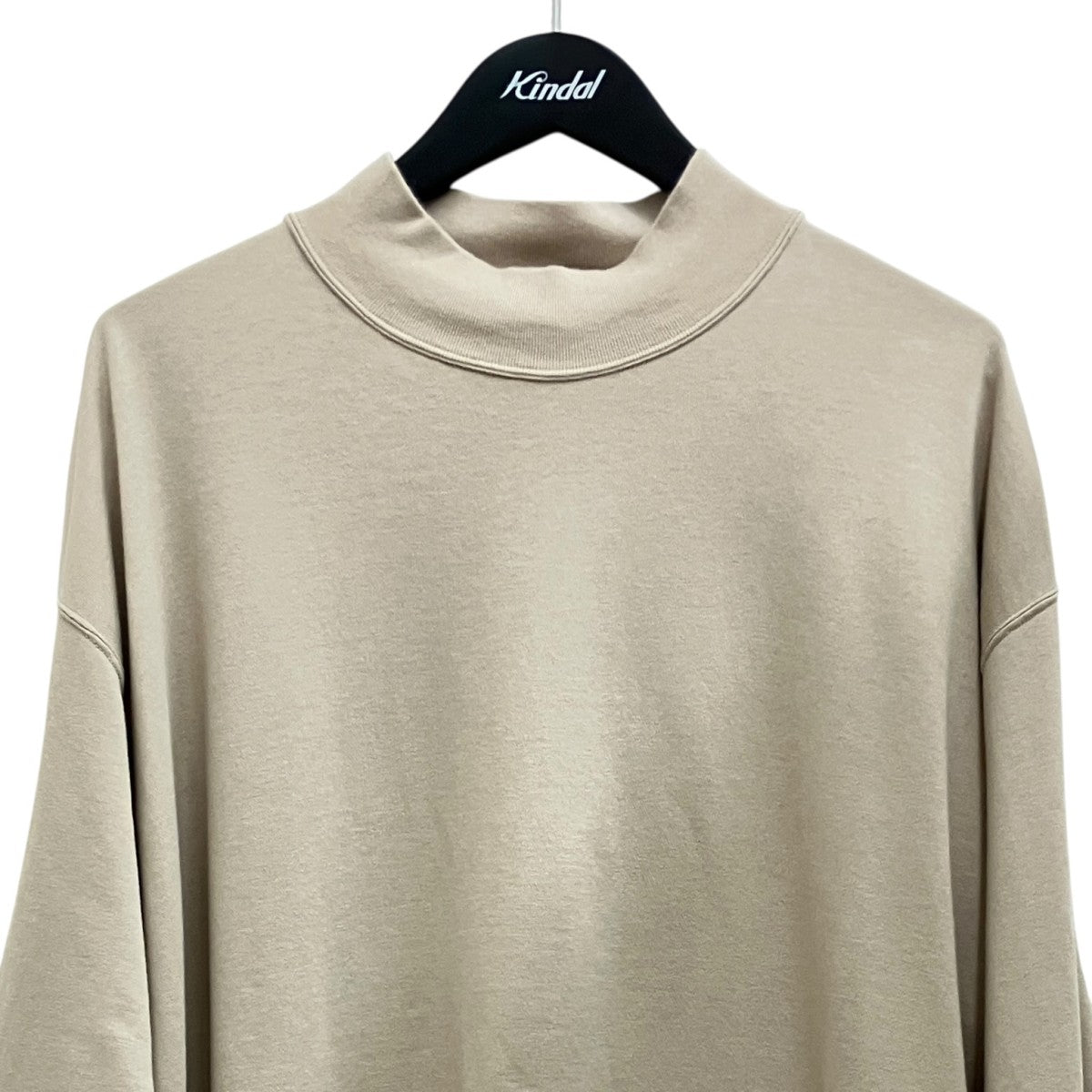 Graphpaper 【HIGH GAUGE SOFT TERRY MOCK NECK】モックネックカットソーGM251-70236 古着・中古-3枚目のアイテム画像