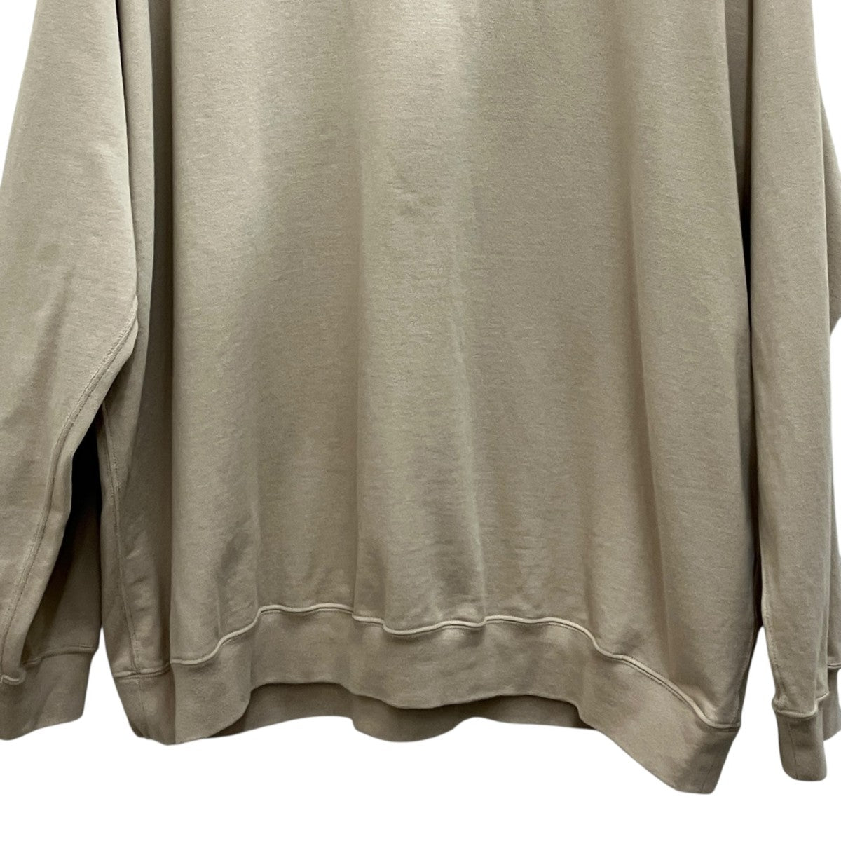 Graphpaper 【HIGH GAUGE SOFT TERRY MOCK NECK】モックネックカットソーGM251-70236 古着・中古-4枚目のアイテム画像