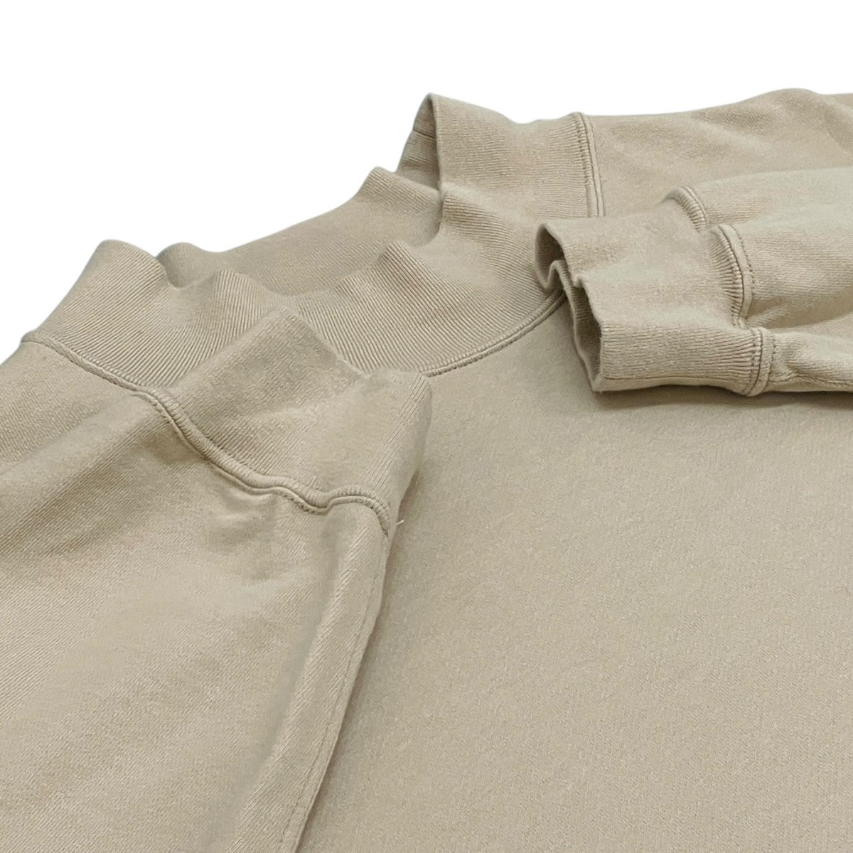 Graphpaper 【HIGH GAUGE SOFT TERRY MOCK NECK】モックネックカットソーGM251-70236 古着・中古-5枚目のアイテム画像