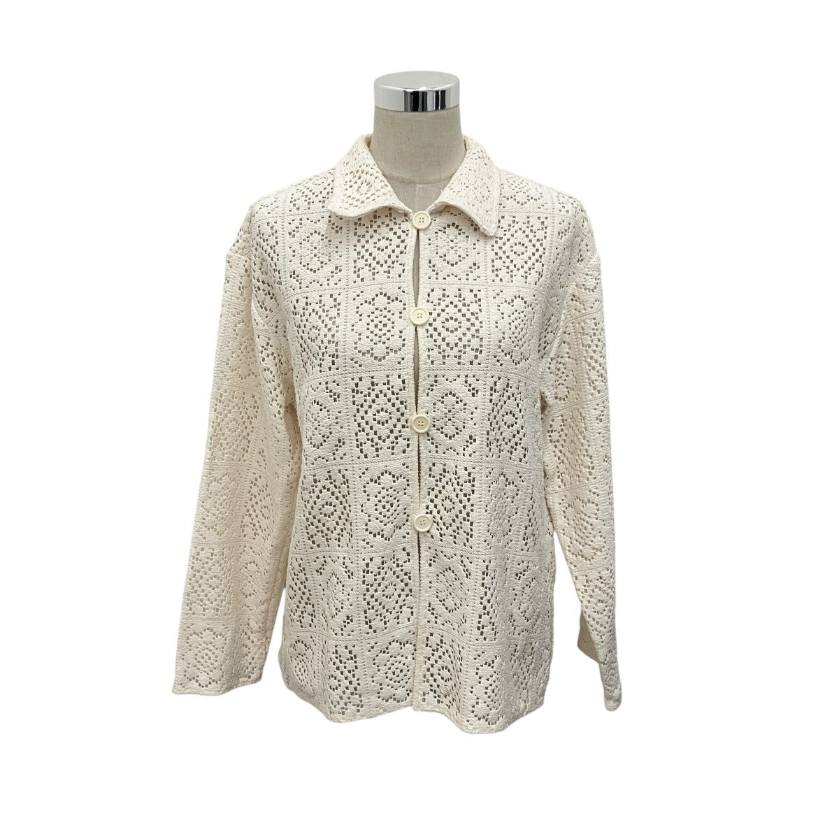 AMOMENTO 【CROCHET JK】クロシェットジャケットAM21SS05JK 古着・中古-1枚目のアイテム画像