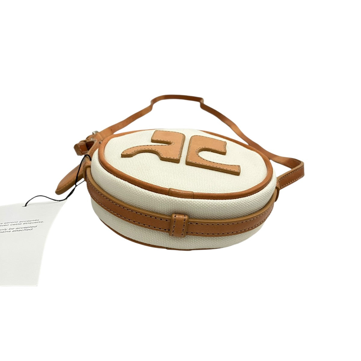courreges サークルキャンバスバッグ 古着・中古-5枚目のアイテム画像
