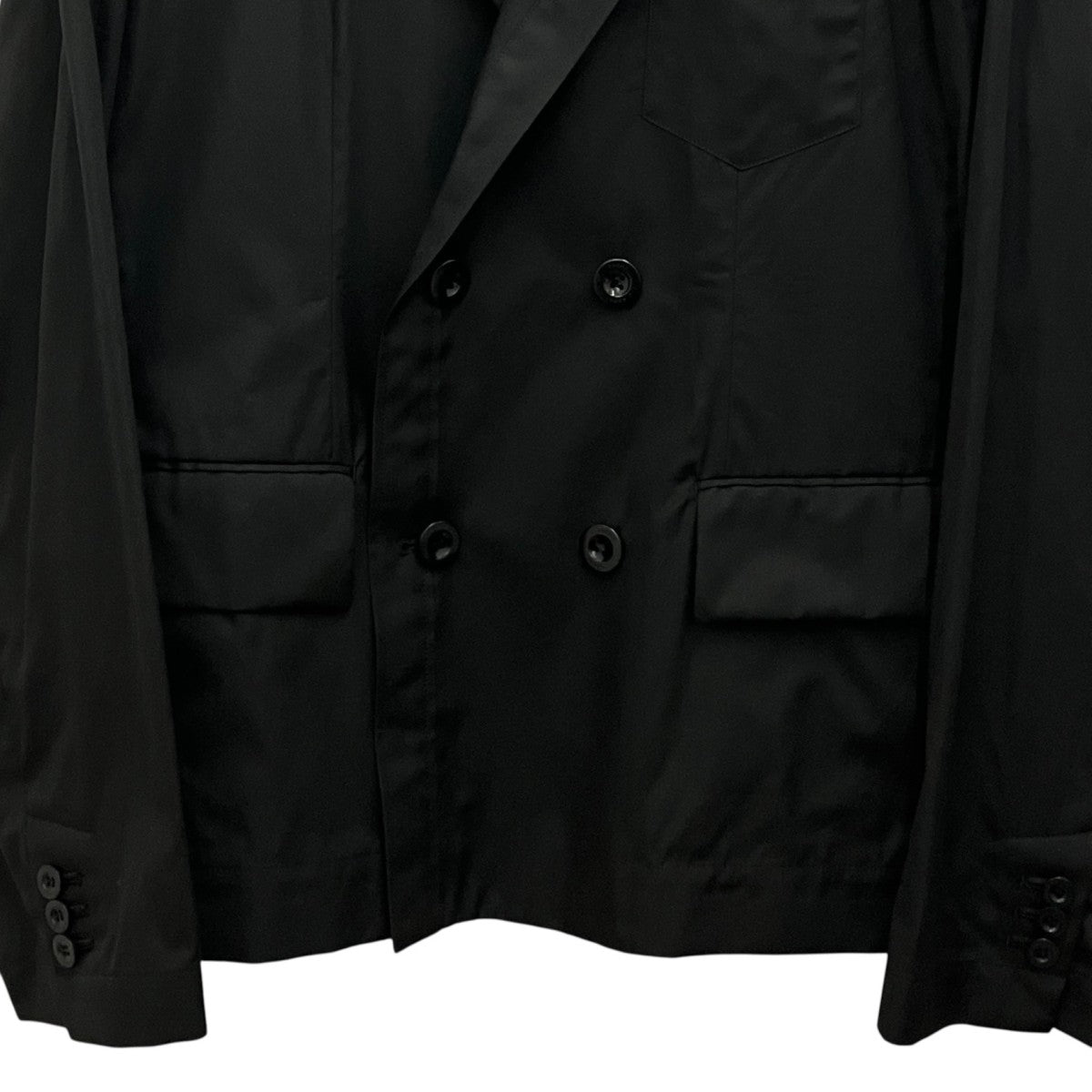 sacai コットンポプリン ダブルブレストジャケット25-03619M 古着・中古-4枚目のアイテム画像