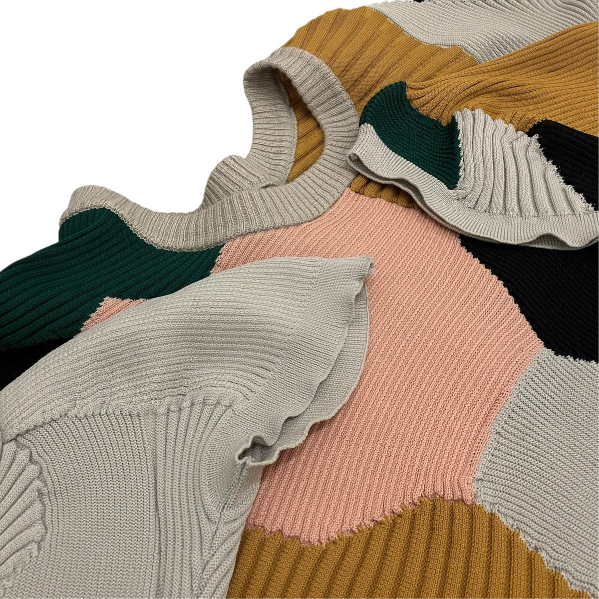 ISSEY MIYAKE 【KONEKONE】変形ニットIM03KN269 古着・中古-5枚目のアイテム画像