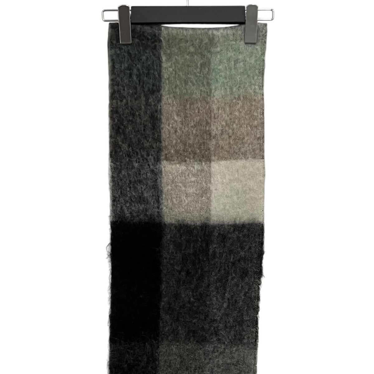 ACNE STUDIOS モヘヤチェックマフラーCA0084 古着・中古-5枚目のアイテム画像
